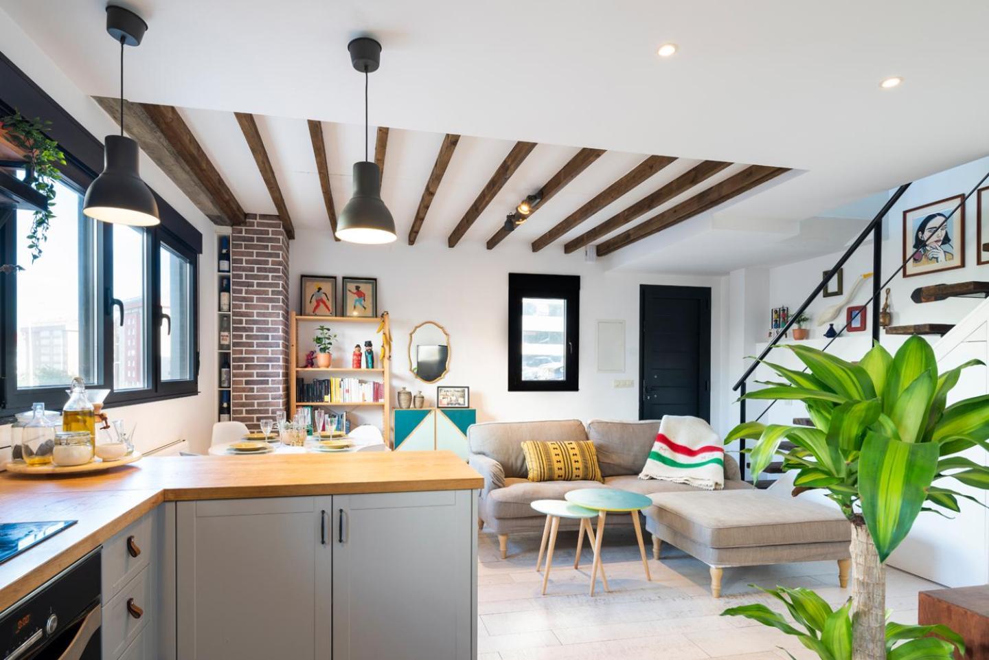拉科鲁尼亚Duplex De Diseno Cerca De Riazor公寓 外观 照片